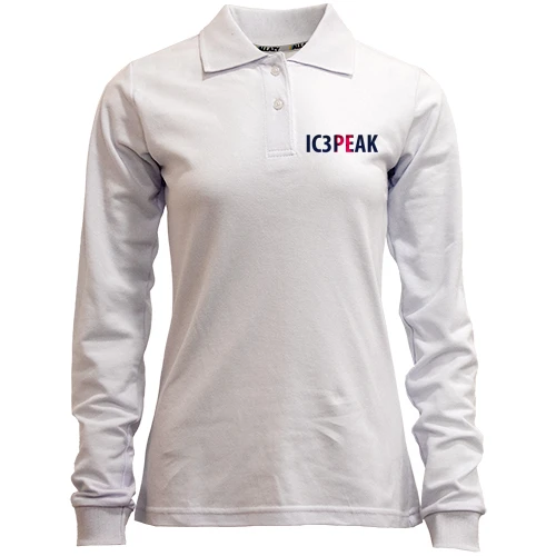 Женский лонгслив поло IC3PEAK