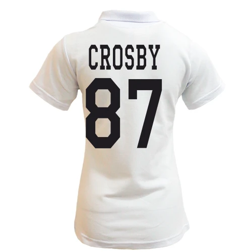 Женская футболка-поло Crosby (Pittsburgh Penguins)