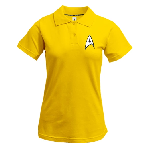 Жіноча футболка-поло Star Trek (міні)