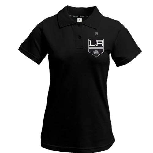 Женская футболка-поло Los Angeles Kings (LA)