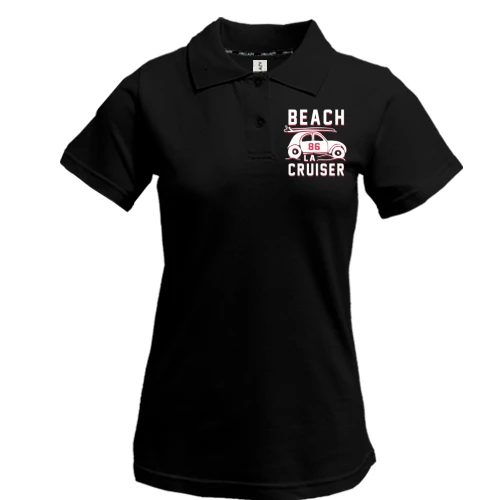 Женская футболка-поло Beach Cruiser Авто