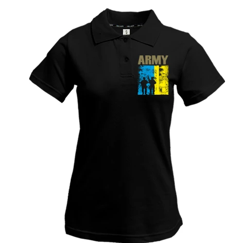 Женская футболка-поло UA ARMY