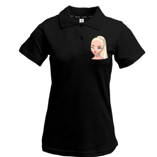 Жіноча футболка-поло Art. Blonde wink