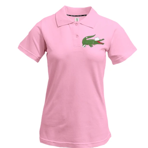 Жіноча футболка-поло "Стильний Lacoste"