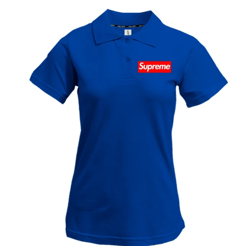 Женская футболка-поло Суприм (Supreme)
