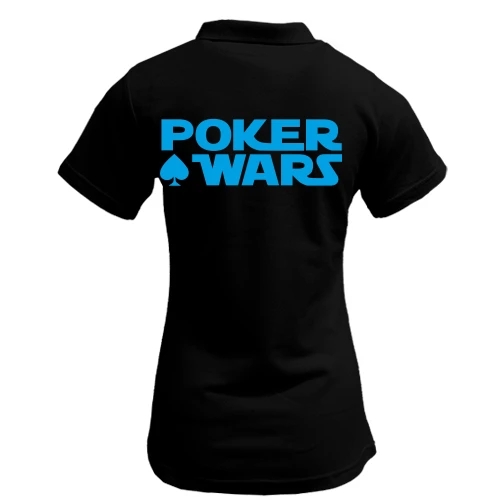 Женская футболка-поло Poker WARS 2