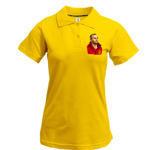 Женская футболка-поло Andrés Iniesta
