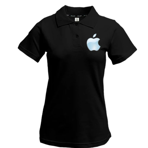 Жіноча футболка-поло з логотипом Apple
