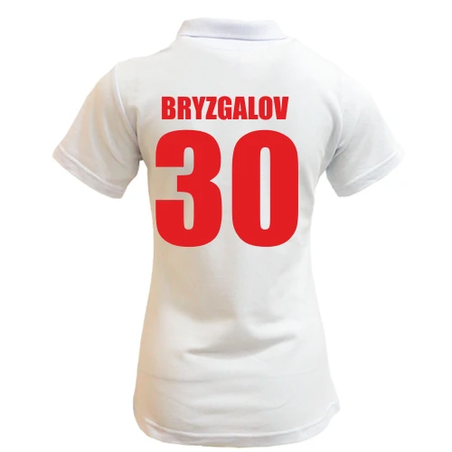 Женская футболка-поло Ilya Bryzgalov