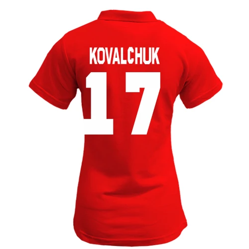 Женская футболка-поло Ilya Kovalchuk