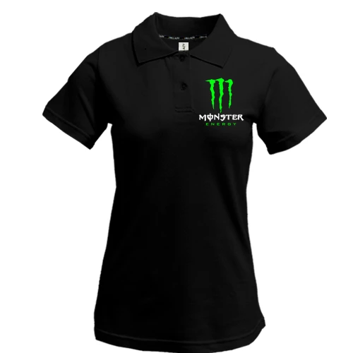 Женская футболка-поло Monster energy (2)