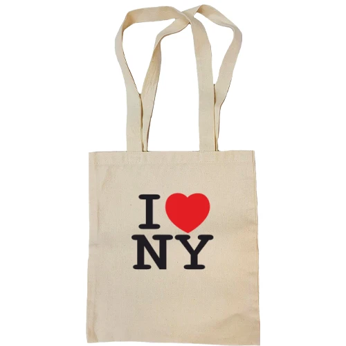 Сумка шопер I Love NY - Я люблю Нью-Йорк