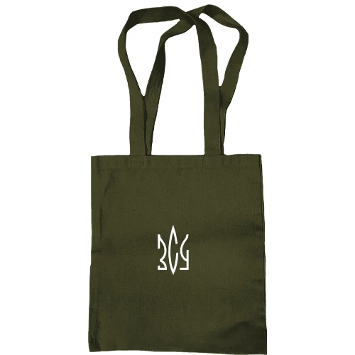 Сумка шоппер, Хаки, ЗСУ - Тризуб (мини)