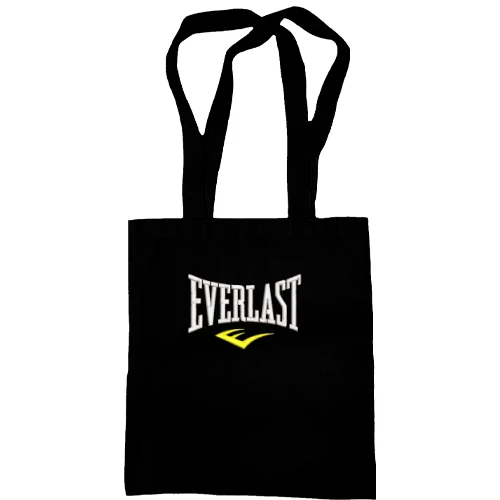 Сумка шоппер Everlast с жёлтой эмблемой