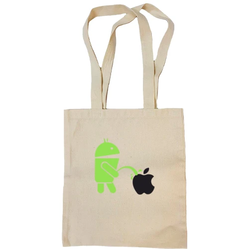 Сумка шопер Android vs Apple