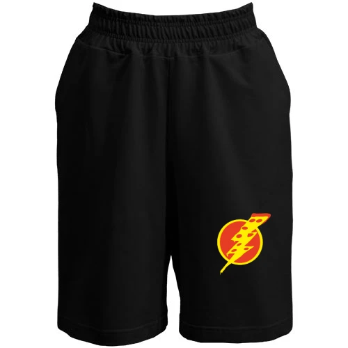 Чоловічі шорти, Чорний, Flash Pizza