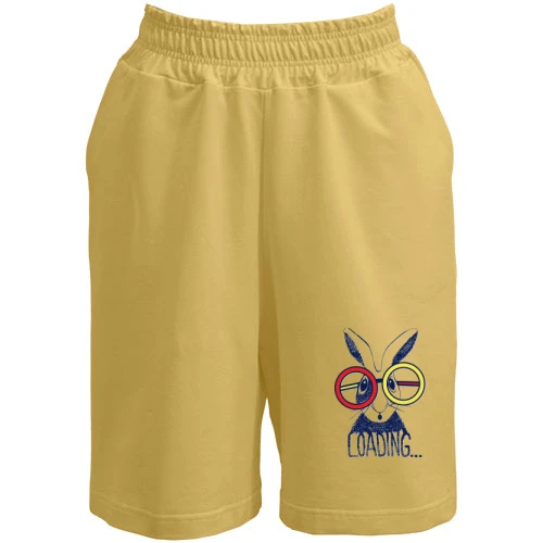 Чоловічі шорти, Жовтий, Loading Кролик