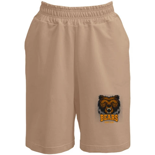 Мужские шорты, Белый, Bears Sport Team