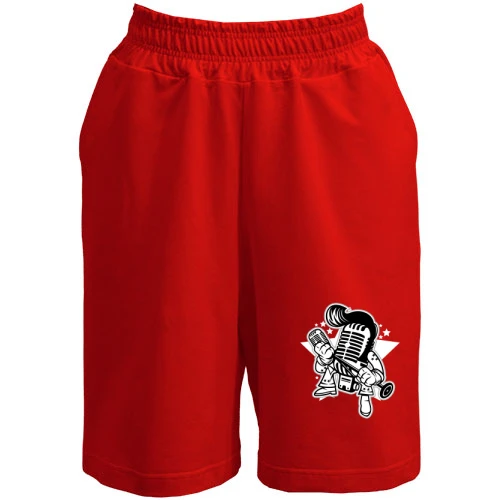 Чоловічі шорти з співаючим мікрофоном