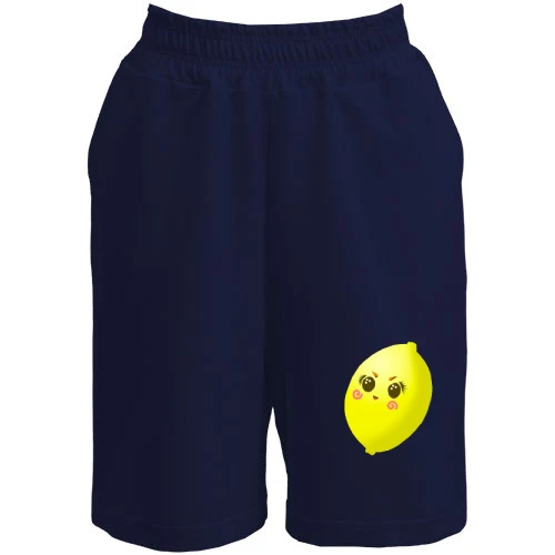 Мужские шорты, Синий, Crazy Lemon