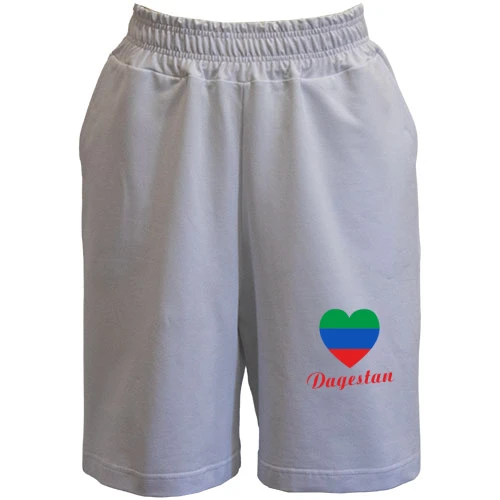 Чоловічі шорти Dagestan Flag Heart