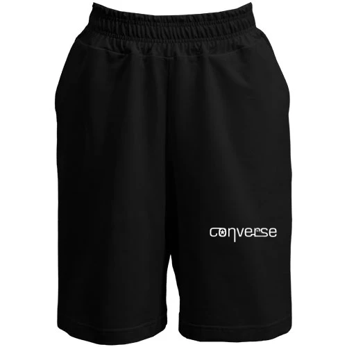 Мужские шорты, Черный, Converse.