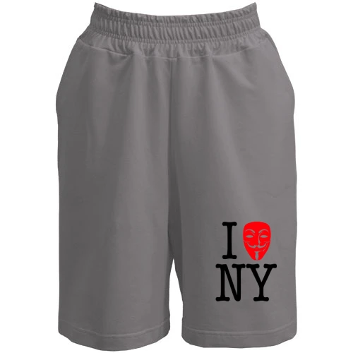 Чоловічі шорти, Сірий, I Anonymous NY