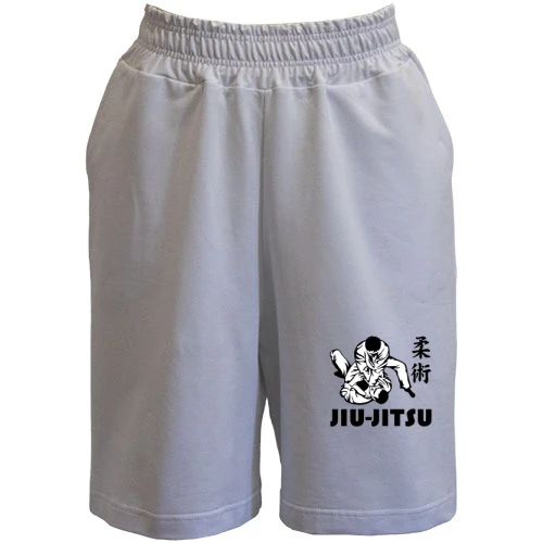 Мужские шорты, Белый, Jiu-Jitsu (2)