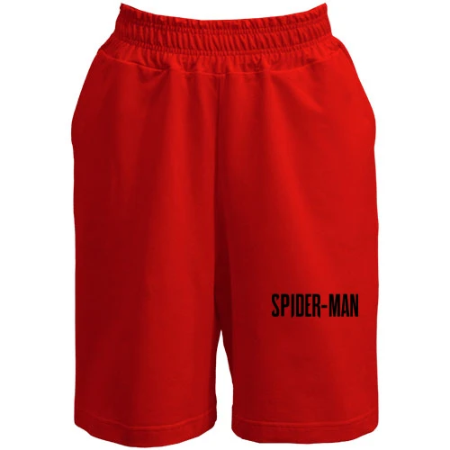 Мужские шорты с надписью Spider-Man