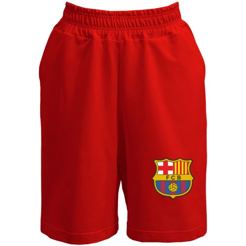 Чоловічі шорти, Білий, FC Barcelona