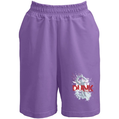 Чоловічі шорти, Лавандовий, dunk basketball