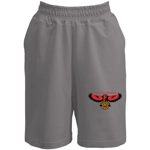 Мужские шорты, Серый, atlanta hawks