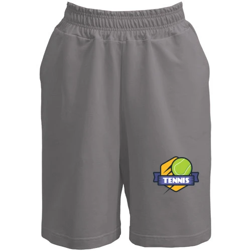 Мужские шорты, Серый, Tennis
