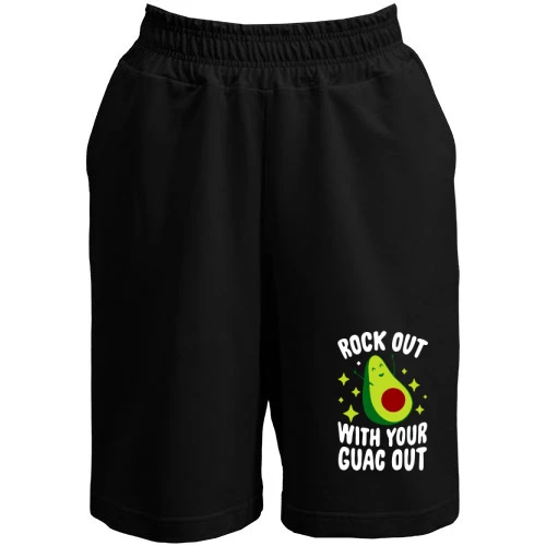 Чоловічі шорти, Чорний, Rick out