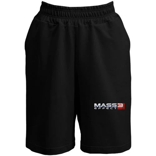 Жіночі шорти, чорний, Mass Effect 3 Logo