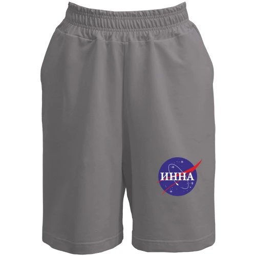 Женские  шорты, Серый, Инна (NASA Style)