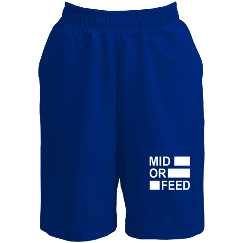 Женские  шорты Mid or feed