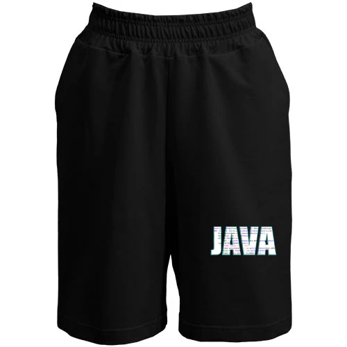 Женские шорты, черный, для программиста JAVA