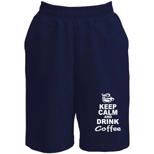 Женские  шорты Keep Calm and Drink Coffee