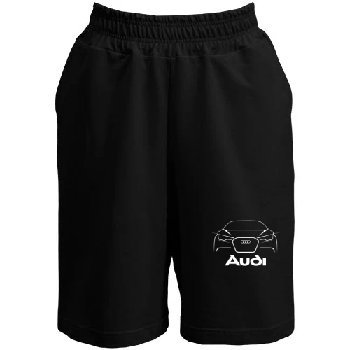 Жіночі шорти, чорний, Audi (силует)