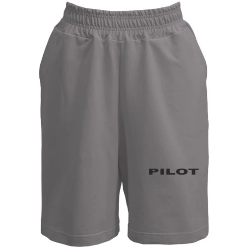 Женские шорты, серый, Pilot