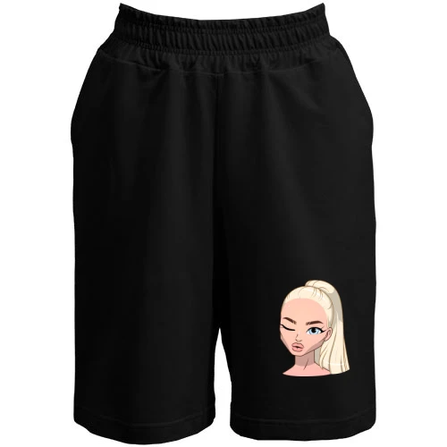 Жіночі шорти, Чорний, Art. Blonde wink