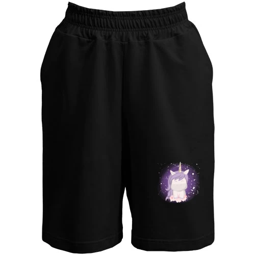 Женские  шорты Baby unicorn purple