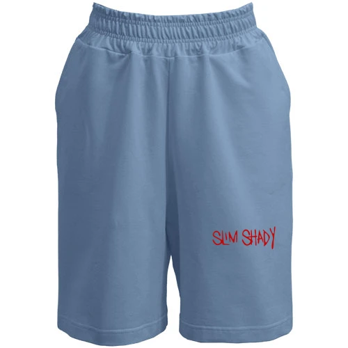 Женские  шорты, Синий, Slim Shady