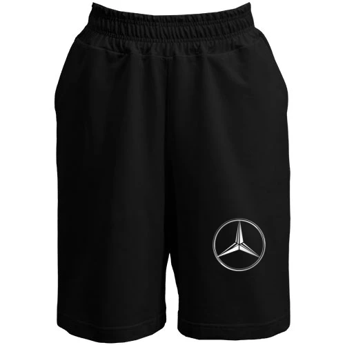 Жіночі шорти, чорний, Mercedes