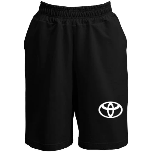 Женские  шорты, черный, Toyota (мини)