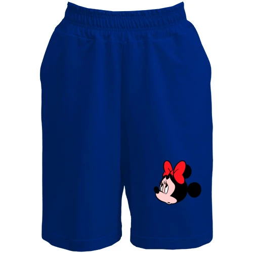 Жіночі шорти, Синій, сумна Minnie