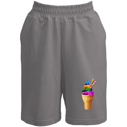 Женские  шорты Rainbow Ice Cream