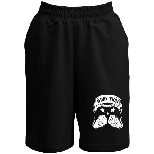 Жіночі шорти, чорний, Muay Thai (Hands)