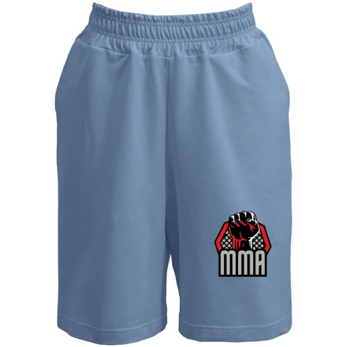 Жіночі шорти, синій, MMA (Кулак)